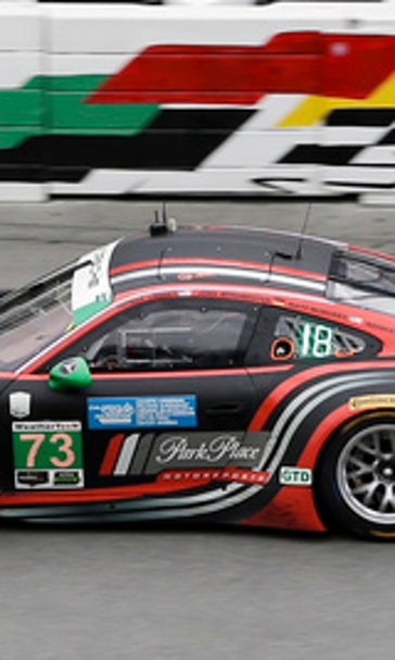 Rolex 24 driver takes odd detour through Daytona infield